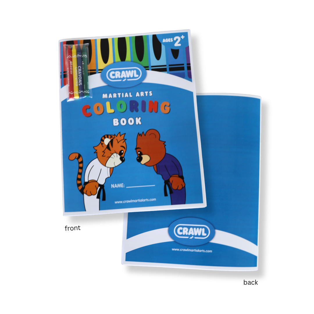 CRAWL Martial Arts Coloring Book