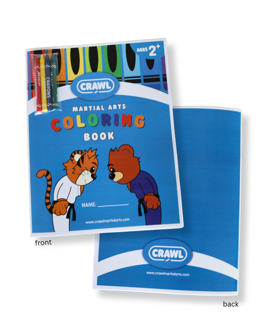 CRAWL Martial Arts Coloring Book
