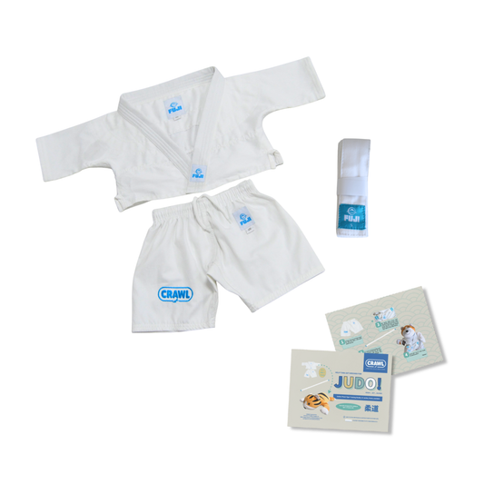 Plush Tiger Training Buddy Gi Set – Toddler Martial Arts Judo & Jiu-Jitsu Outfit