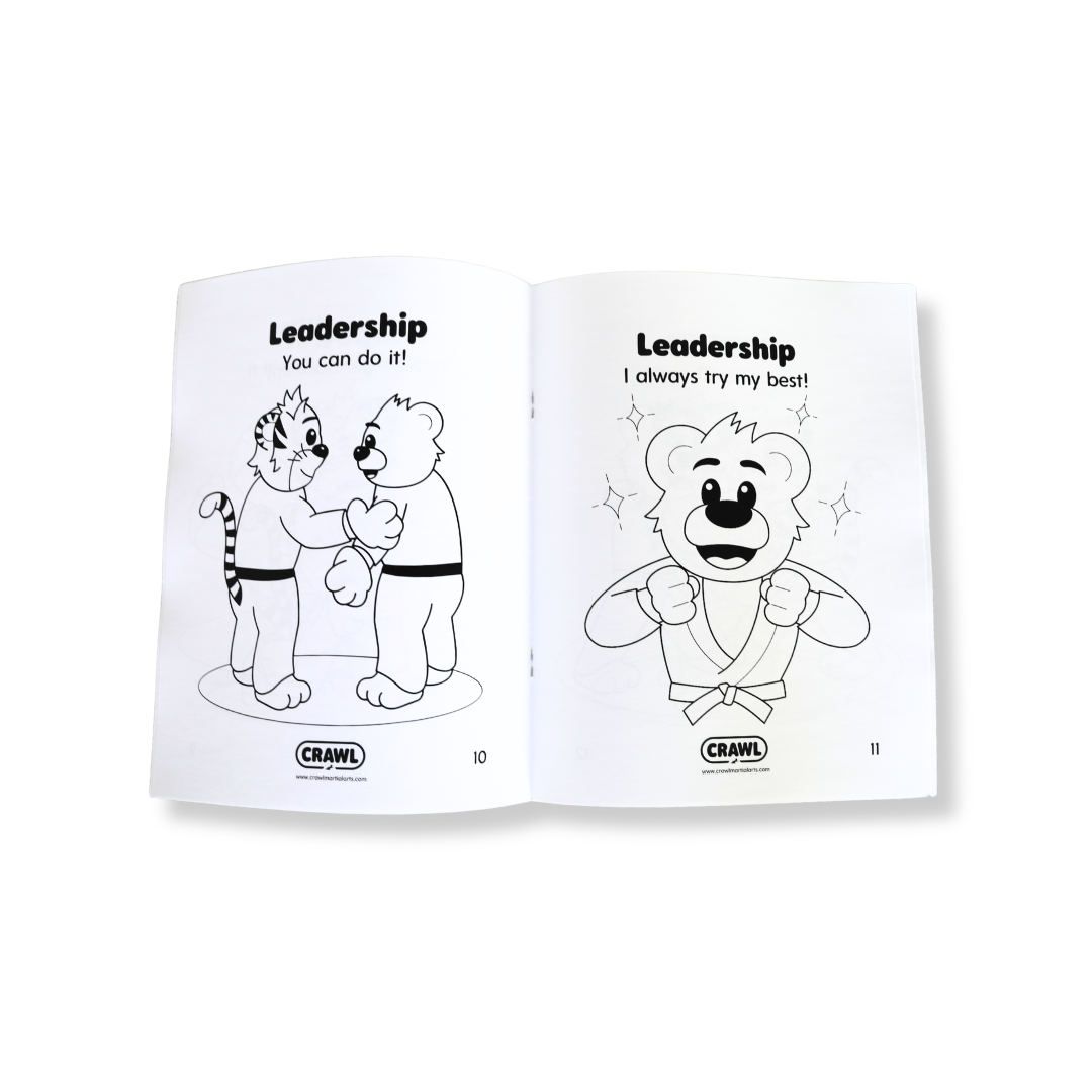 CRAWL Martial Arts Coloring Book